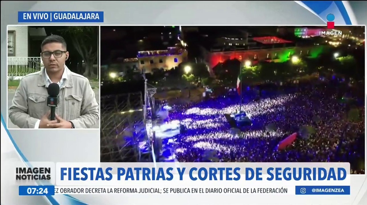 Saldo blanco en Guadalajara, tras el último Grito de Independencia de Enrique Alfaro