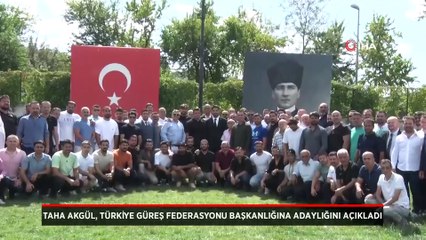 Taha Akgül, Türkiye Güreş Federasyonu başkanlığına adaylığını açıkladı
