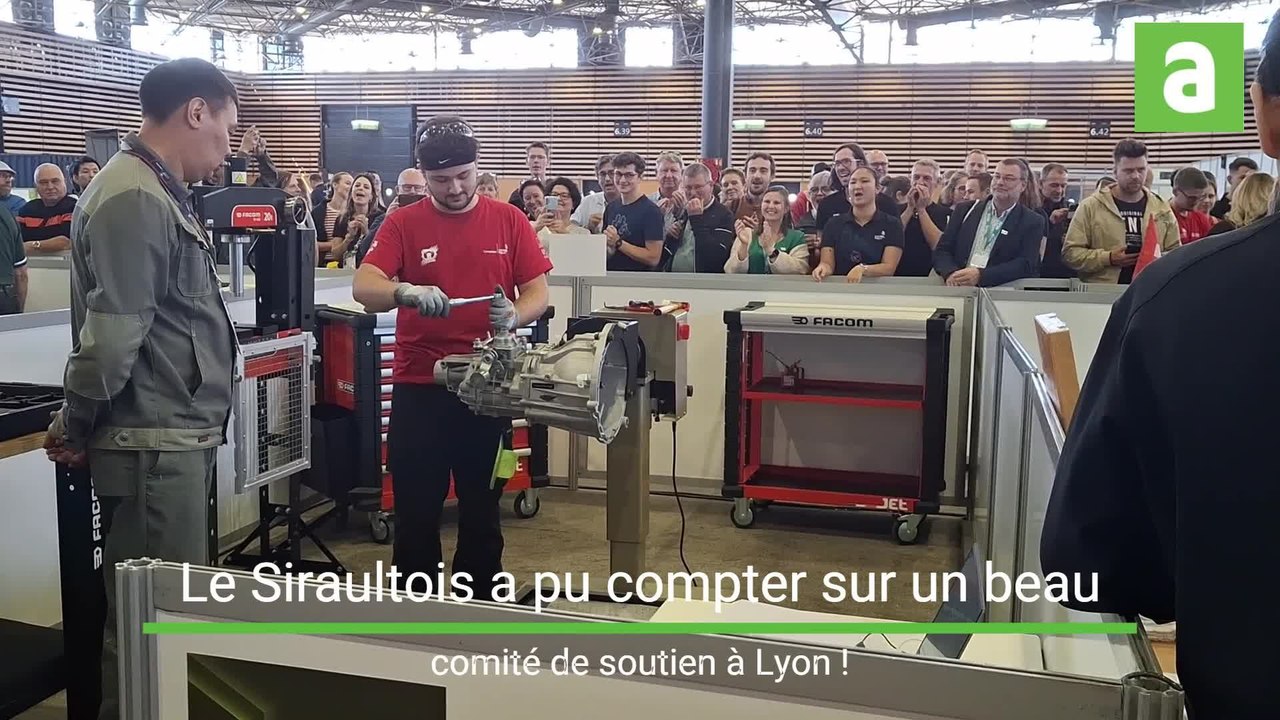 WorldSkills : de l'ambiance pour la fin du concours de Pierre