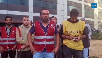 Polonez işçilerine ters kelepçeli gözaltı