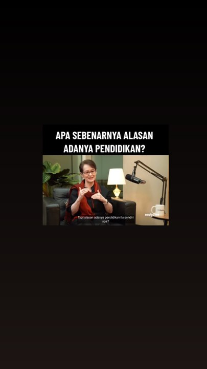 Apa Sebenarnya Alasan Adanya Pendidian ?