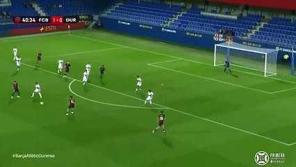 El golazo de chilena de Toni Fernández con el Barça B