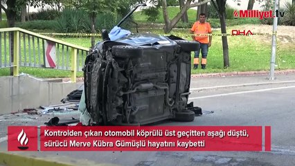 Genç Merve'nin korkunç ölümü! Metrelerce yüksekten aşağı uçtu