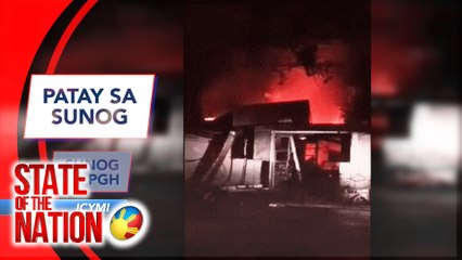 Patay sa sunog | Sunog sa PGH | Palugit kay Roque | SONA