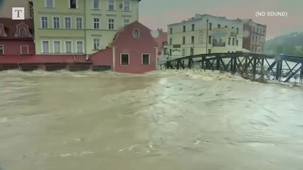 Torrential rains batter Central and Eastern Europe