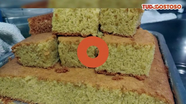 Bolo de fubá fofinho