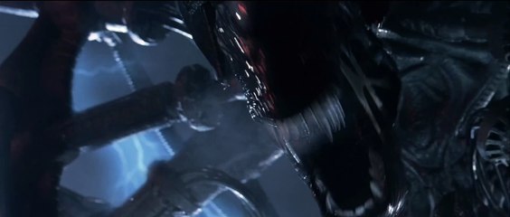 Alien Vs. Predator - 12 - the alien queen lays eggs