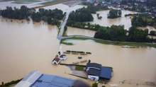 Die Hochwasser-Katastrophe von oben