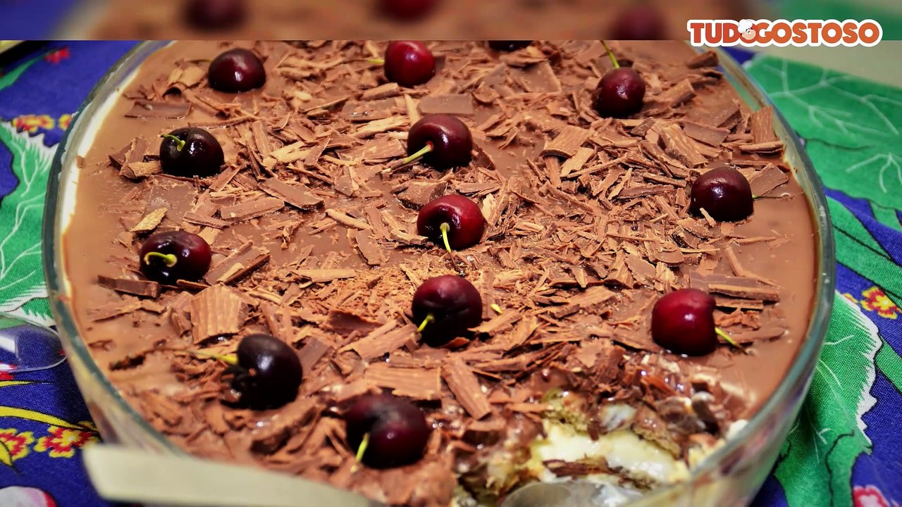 Delicioso Pavê de Natal