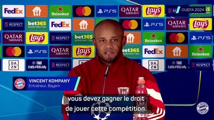 Bayern - Kompany : "Des similarités entre le Dinamo Zagreb et le Bayern"