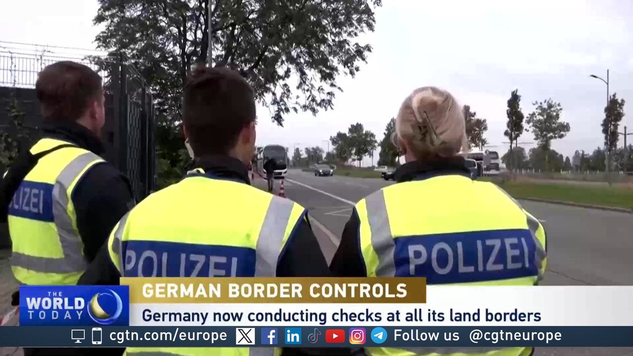On the border in Schengen as German police tighten controls