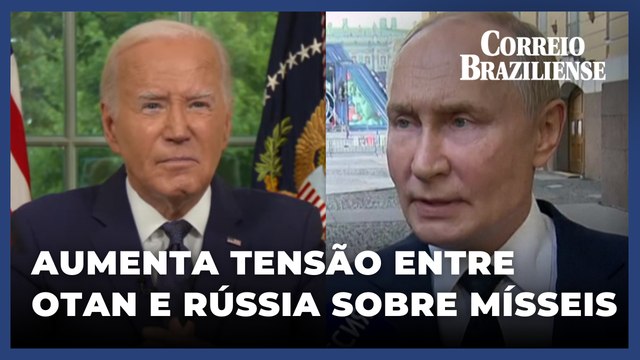 Tensões aumentam entre OTAN e Rússia sobre mísseis de longo alcance para a Ucrânia