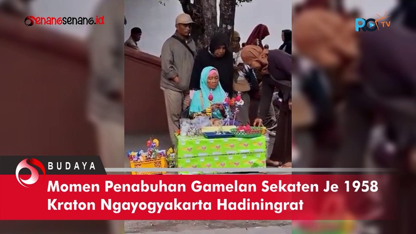 Momen Penabuhan Gamelan Sekaten Je 1958 Kraton Ngayogyakarta Hadiningrat