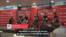 Villa augurá una buena temporada del Atlético de Madrid