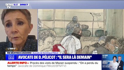"On a perdu huit jours": l'avocate de Dominique Pelicot dénonce une prise en charge médicale tardive de son client