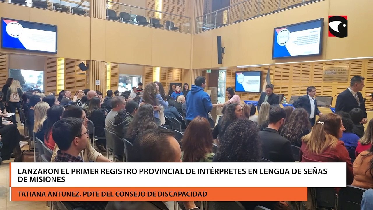 Lanzaron el primer registro provincial de intérpretes en lengua de señas de Misiones