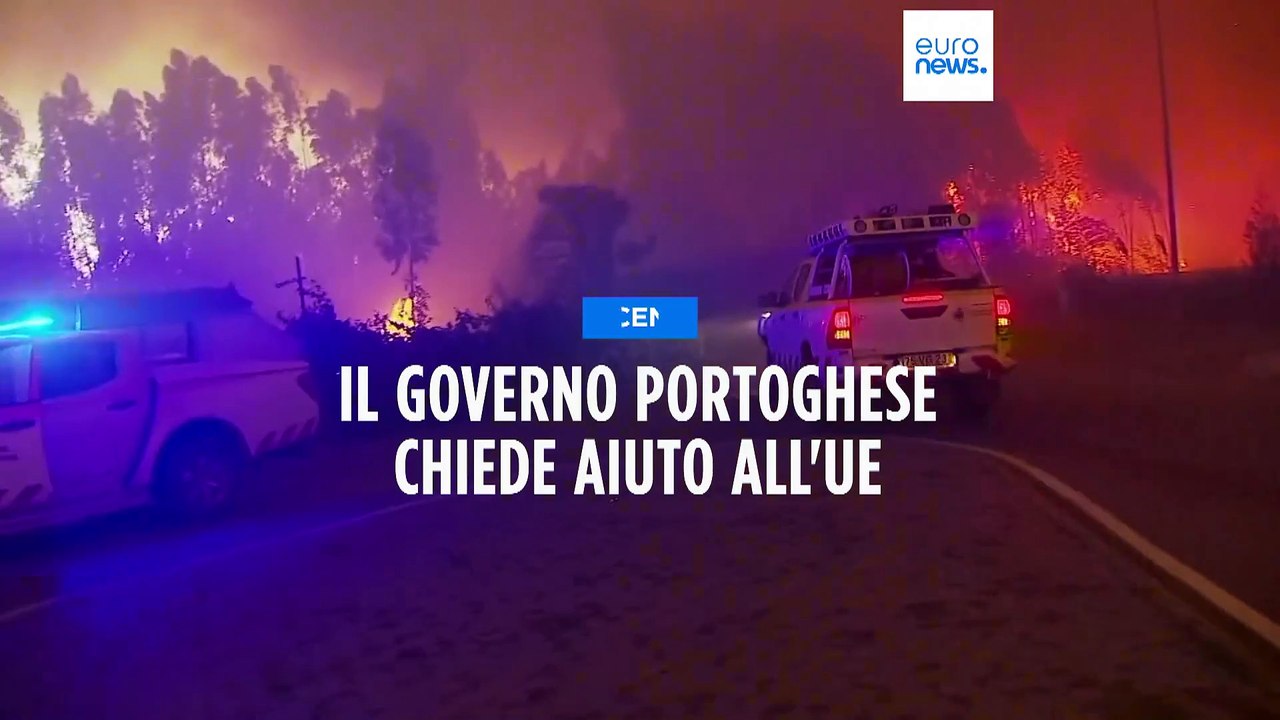 Incendi in Portogallo, arrivano i rinforzi da altri Paesi dell'Ue: situazione critica nel nord