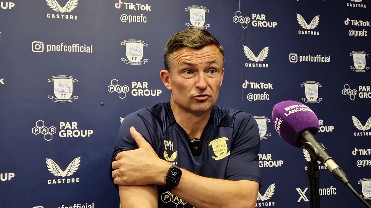 Paul Heckingbottom press conference