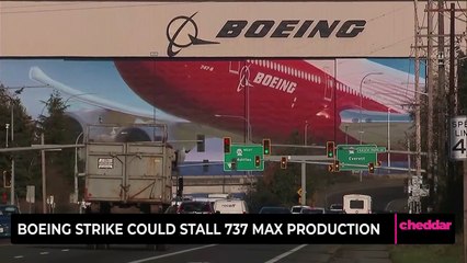 Boeing Strike Threatens Recovery, Stalls 737 Max Production