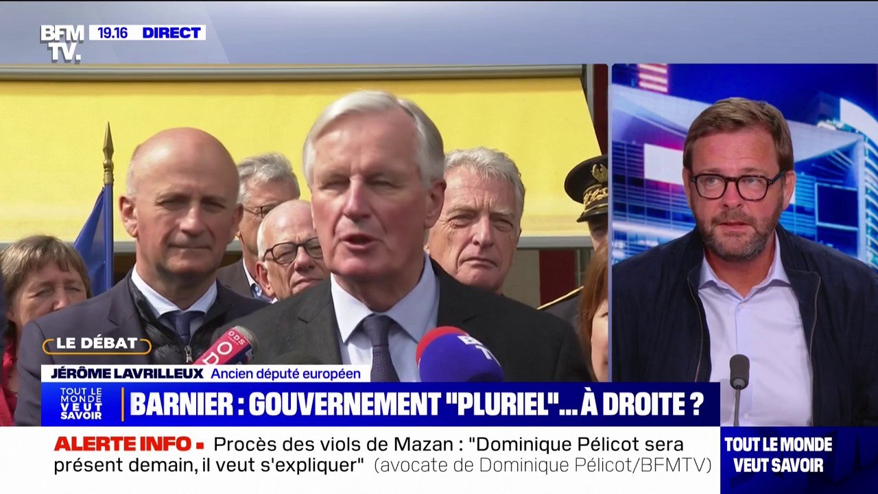 Gouvernement Barnier: "Avec 47 députés", les LR "ont cru qu'ils avaient gagné au loto", estime Jérôme Lavrilleux (ancien député européen)