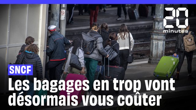 SNCF : Les bagages en trop vont désormais vous coûter cher
