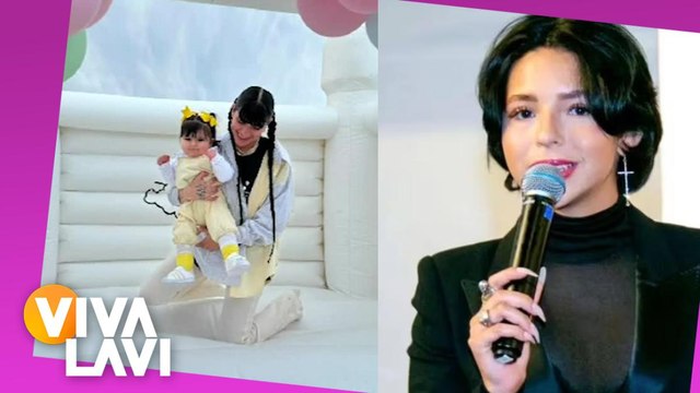 Ángela Aguilar reacciona a fotos del cumpleaños de la hija de Cazzu y Nodal