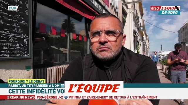 Les supporters de l'OM sur l'arrivée de Rabiot : «Un bon coup» - Foot - Transferts - L1