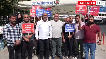 Van'daki İşten Çıkarılan İşçiler Eylemlerine Devam Ediyor