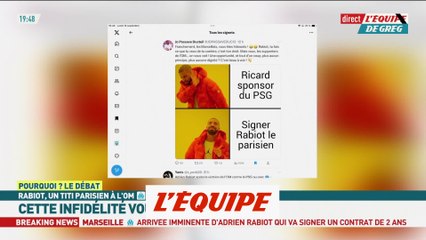 Download Video: L'arrivée de Rabiot à l'OM sur les réseaux sociaux - Foot - Transferts - L1