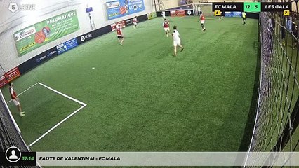 Faute de Valentin M - FC MALA