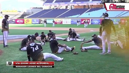 José Alguacil: "He estado en comunicación con Leal, es un pitcher Elite"