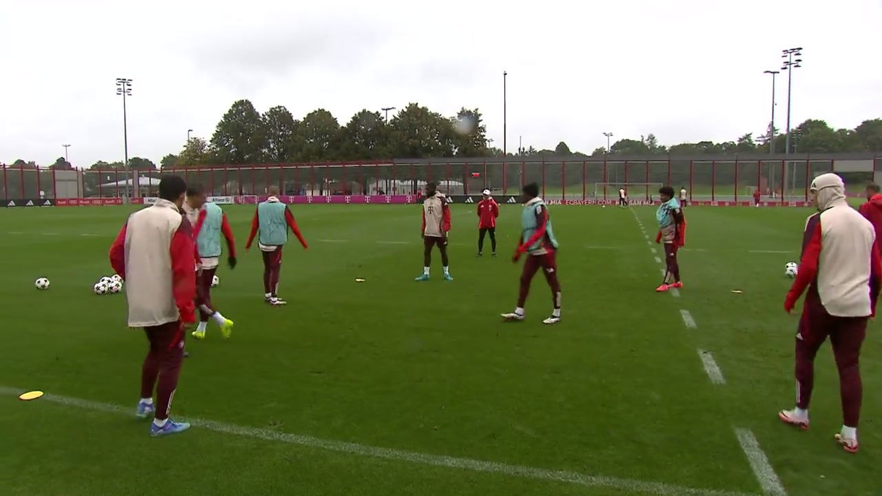 Bayern Munich preparing for Dynamo Zagreb UCL game