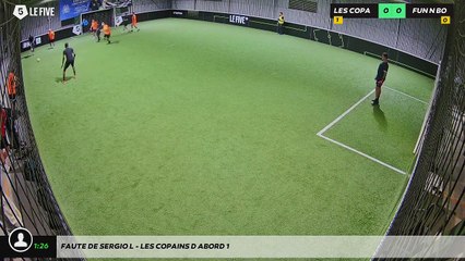 Faute de Sergio L - LES COPAINS D'ABORD 1