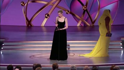 Elizabeth Debicki Accepts the Emmy Award for Supporting Actress in a Drama Series - Emmy Awards - 720