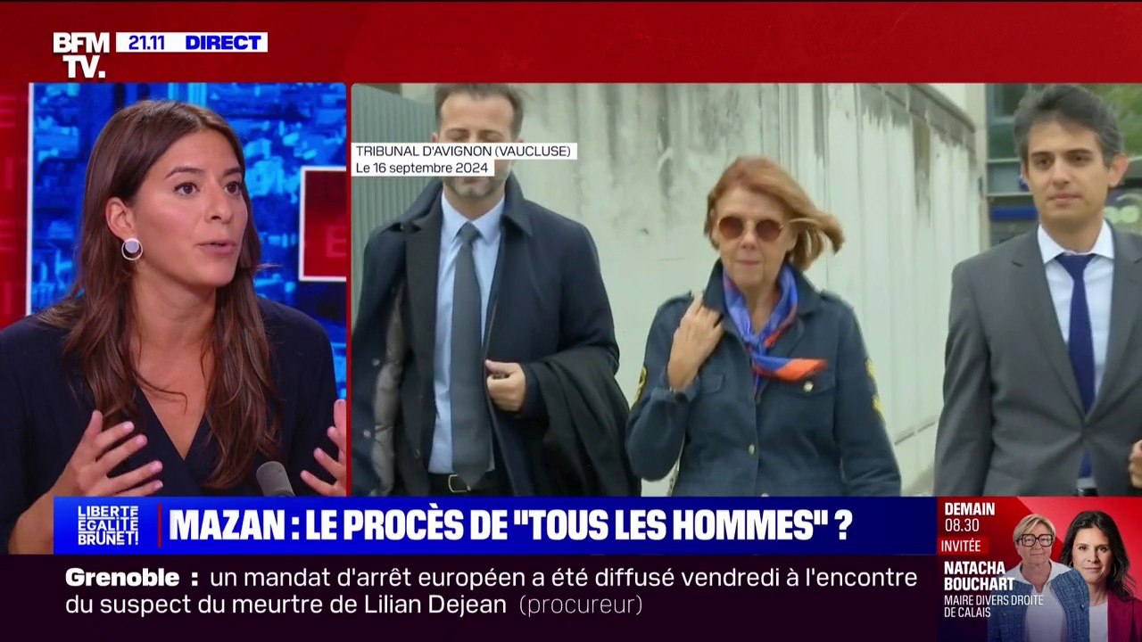 Mazan: "C'est le procès de ce qu'est le viol, de ce qu'est la culture du viol", affirme Rachel-Flore Pardo (avocate)