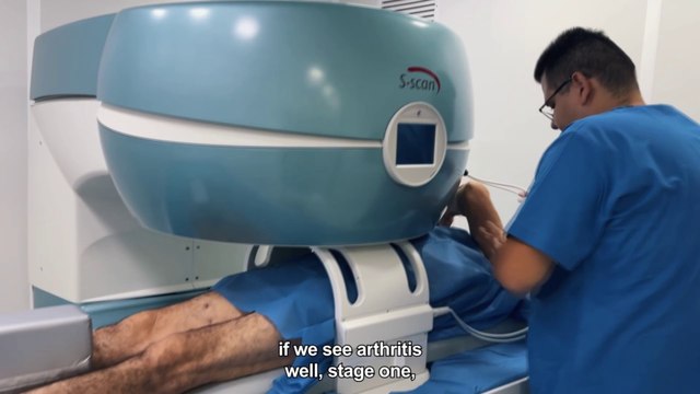No guessing - MRI Scan Joints Before Stem Cell Treatment