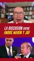 La discusión entre ANDRÉ Marín y José Ramón Fernández
