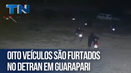 Oito veículos são furtados no Detran em Guarapari