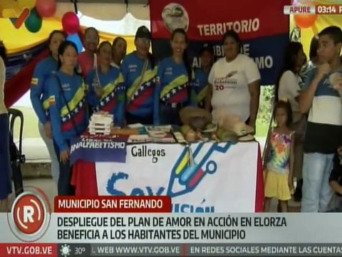 Apure | Más de mil 200 familias del mcpio. San Fernando fueron atendidas por el Plan de Amor en Acción