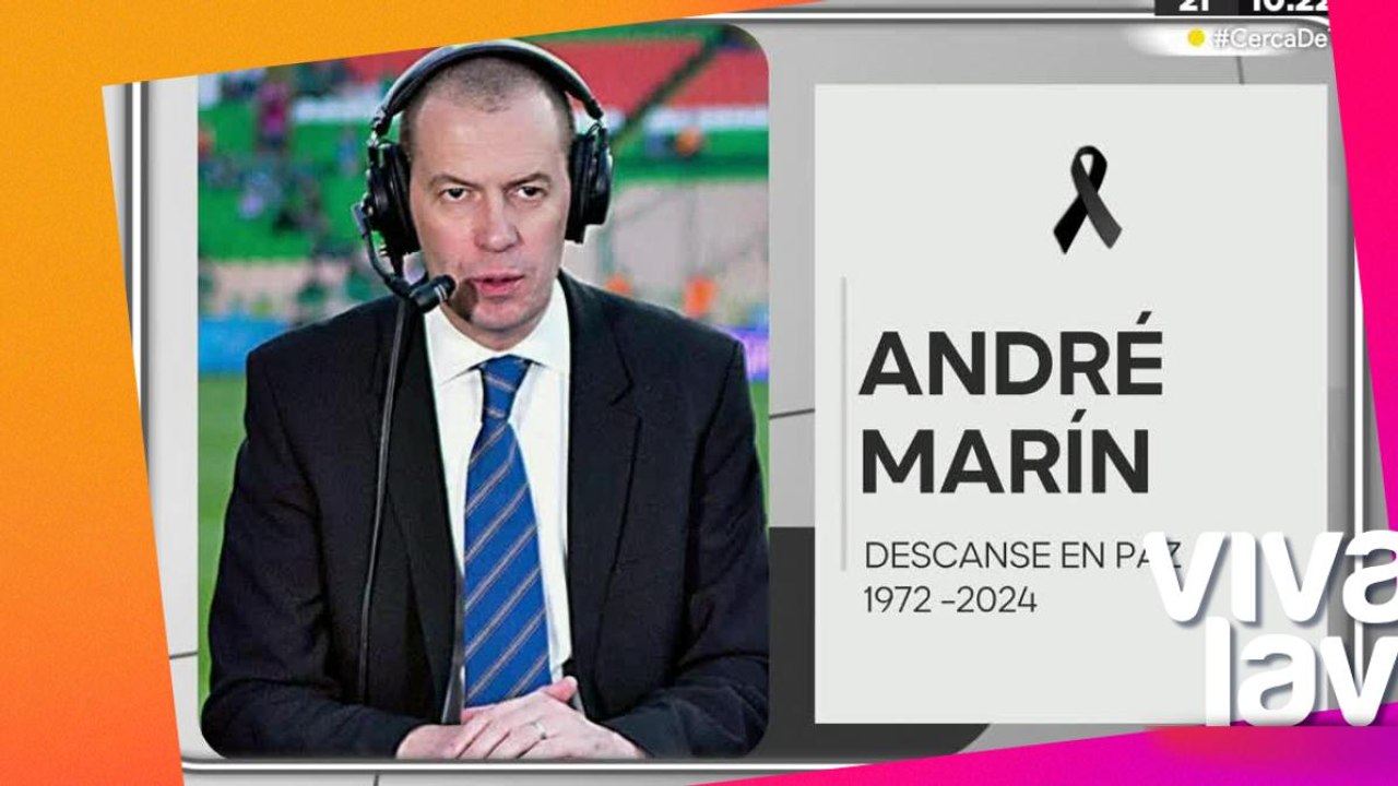 Muere André Marín a los 52 años