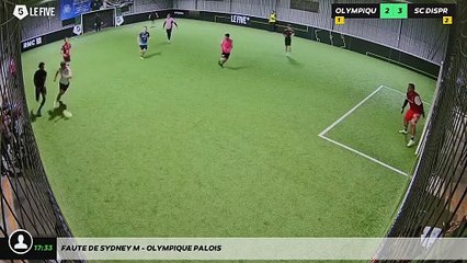 Faute de Sydney M - OLYMPIQUE PALOIS