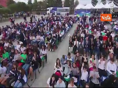 Mattarella a Cagliari in lingua sarda: Un saluto a tottu sa genti