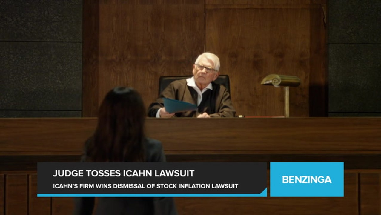 Carl Icahn's Investment Firm Wins Dismissal of Stock Inflation Lawsuit