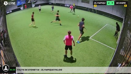 Faute de Sydney M - OLYMPIQUE PALOIS