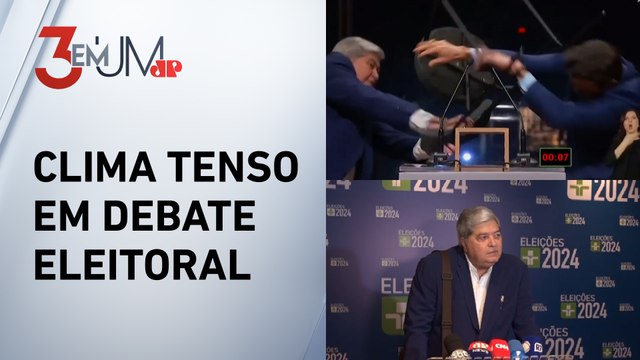 Militantes de diretórios querem Datena fora do PSDB após cadeirada em Marçal