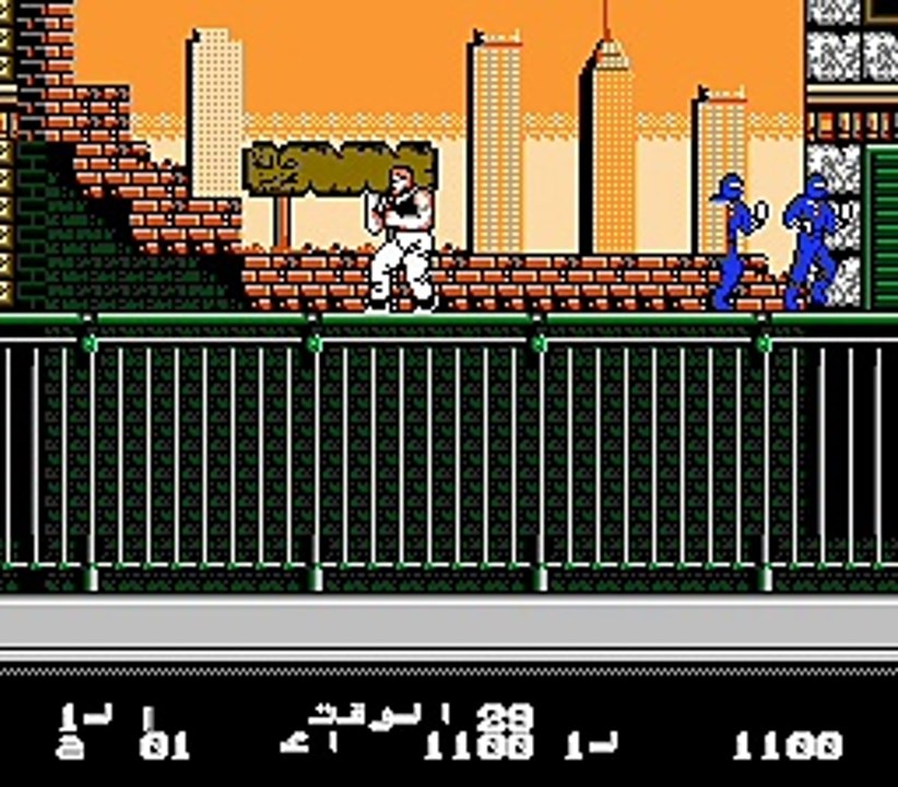 Bad Dudes online multiplayer - nes