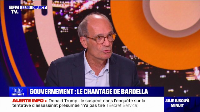 Gouvernement Michel Barnier: Il ne faut pas tenir compte des pressions exercées par le RN, assure Éric Woerth