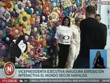 Vpdta. Delcy Rodríguez inaugura Exposición Interactiva 