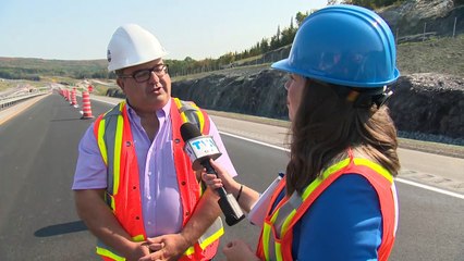 Chantier de l'A-85 : un nouveau tronçon mis en service plus tôt que prévu