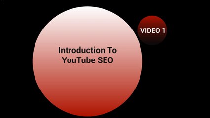 Video-1 Introduction to YouTube SEO
